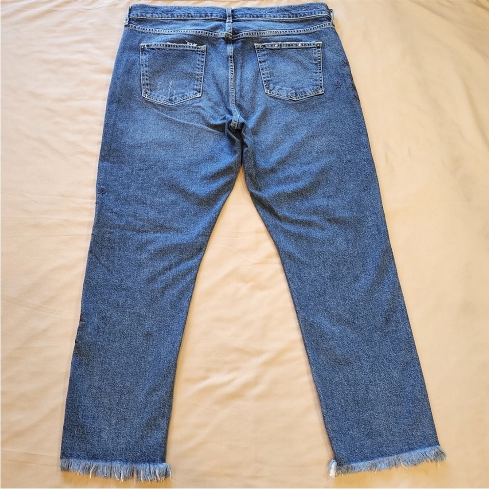 Pilcro and the Letterpress Starry, Starry Night Blue Jeans - Picture 11 of 15